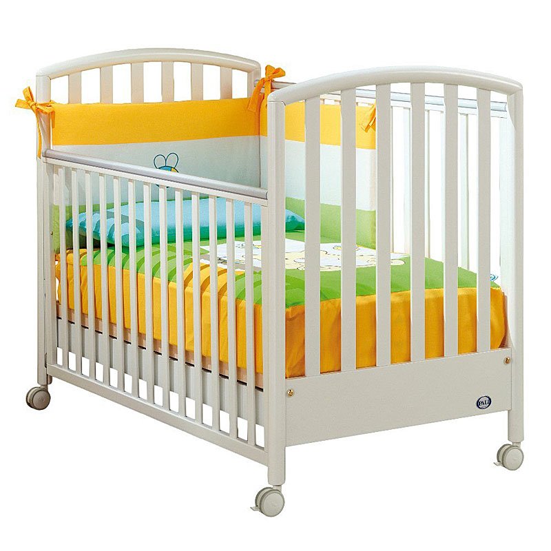 Baby Wooden Cot Bed Crib Ciak Pali Bianco